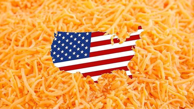 Râpés, tranchés ou entiers, les États-Unis adorent leur fromage, composé de 523 variétés locales.