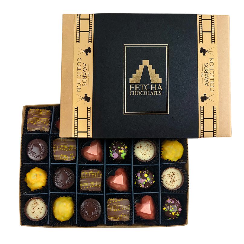 Le coffret de chocolats Awards Collection sera remis aux nominés du meilleur réalisateur, du meilleur acteur, de la meilleure actrice, du meilleur acteur dans un second rôle et de la meilleure actrice dans un second rôle.