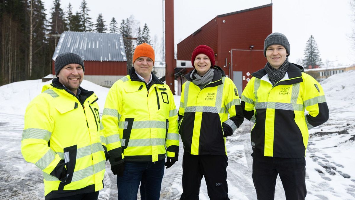 Loviisan Lämpö and Polar Night Energy met at Pornainen district heating plant, where the new sand battery will be built.