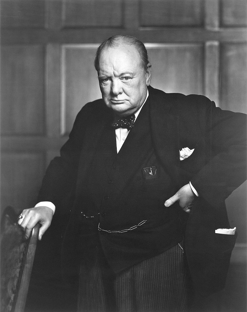 Le Lion rugissant (Portrait de Winston Churchill) de Yousuf Karsh (1941)