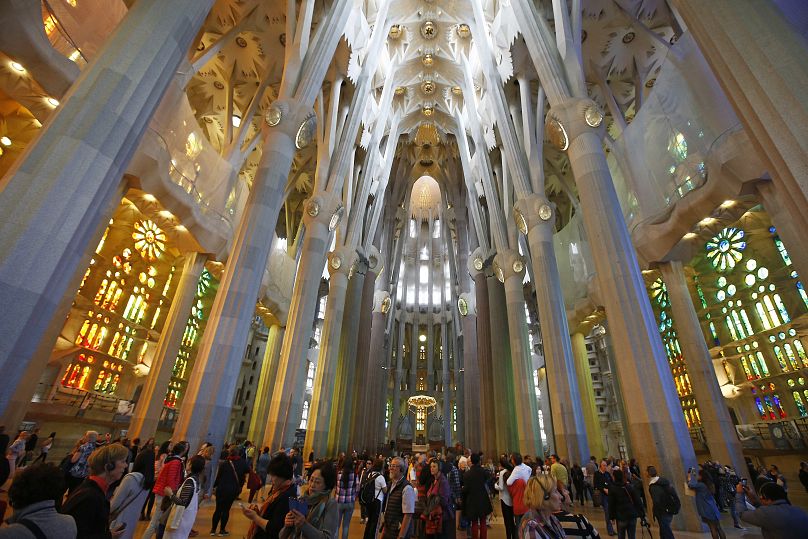 L'église de la Sagrada Familia à Barcelone