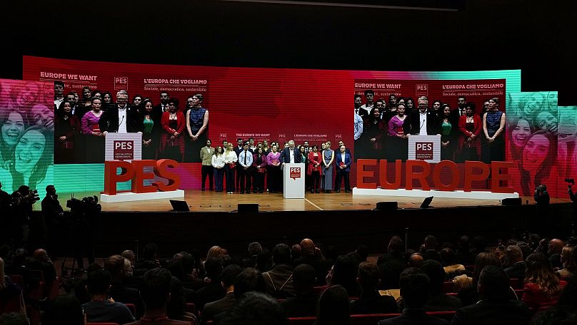 Les socialistes européens se sont réunis à La Nuvola, à Rome, pour élire leur principal candidat aux élections européennes.