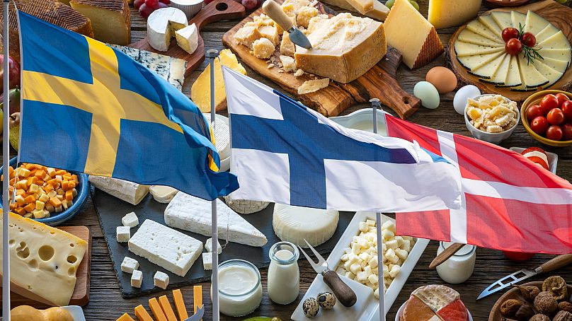 La Suède, la Finlande et le Danemark ne sont pas de grands producteurs de fromage, mais ils adorent en consommer.