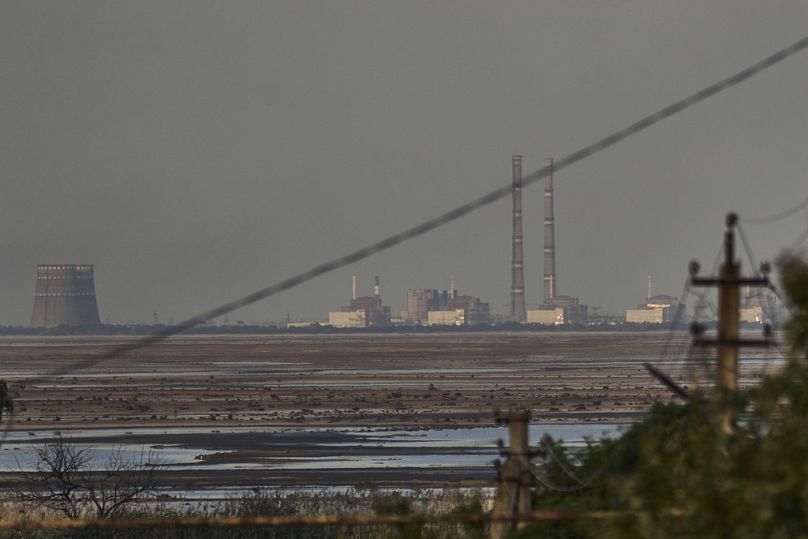 La centrale nucléaire de Zaporizhzhia en Ukraine.