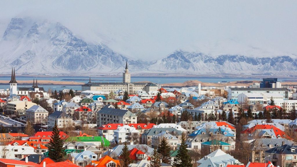 Cityscape Reykjavík, Iceland