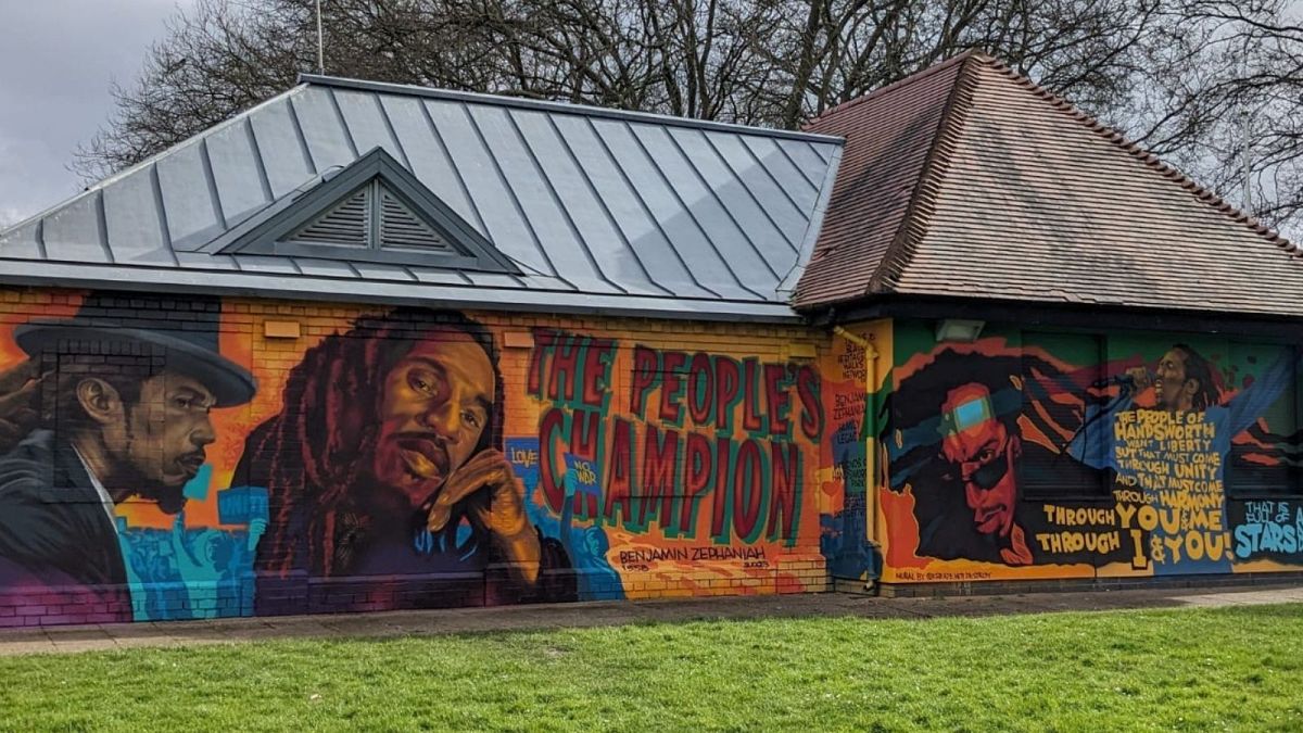 Launch of Benjamin Zephaniah Mural