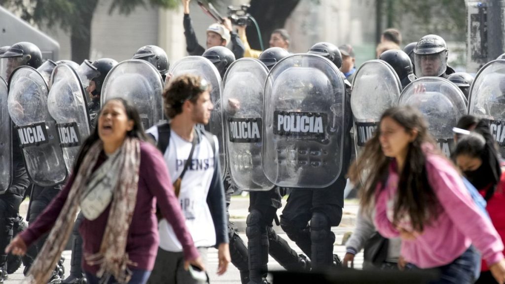 Argentina protests.