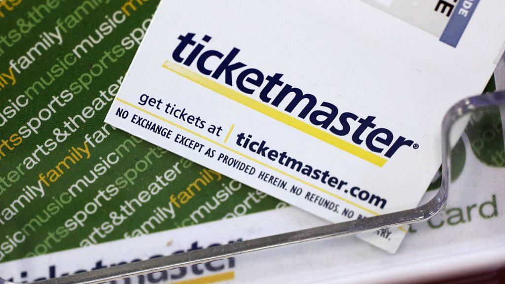 Ticketmaster tickets and gift cards are shown at a box office in San Jose, Calif., May 11, 2009.