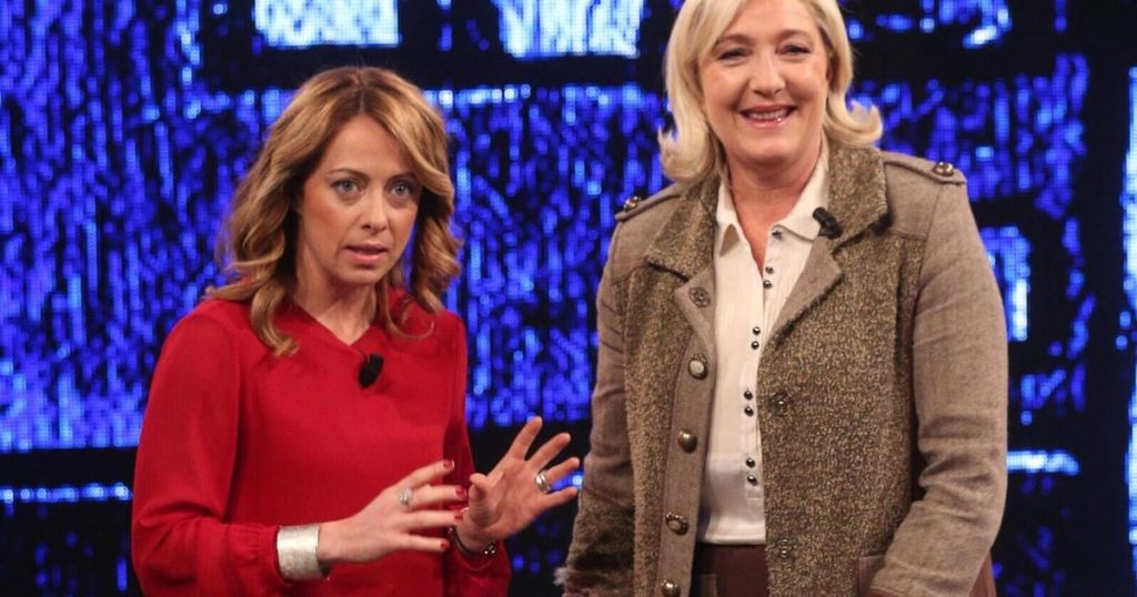 Un super groupe Meloni-Le Pen ?  Pas si vite