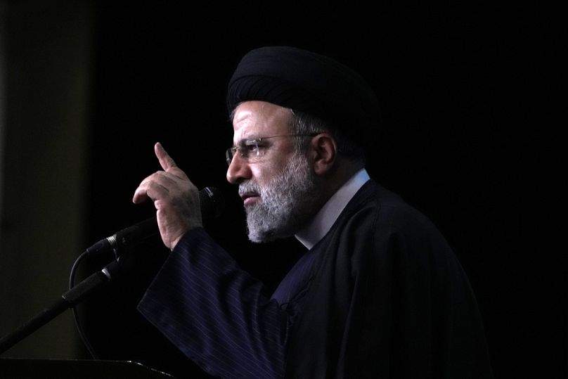 L'ancien président iranien s'exprime en 2024.