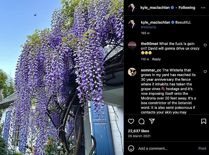 Kyle MacLachlan a enflammé l'imagination des fans de Twin Peaks avec une publication sur Instagram en 2021.