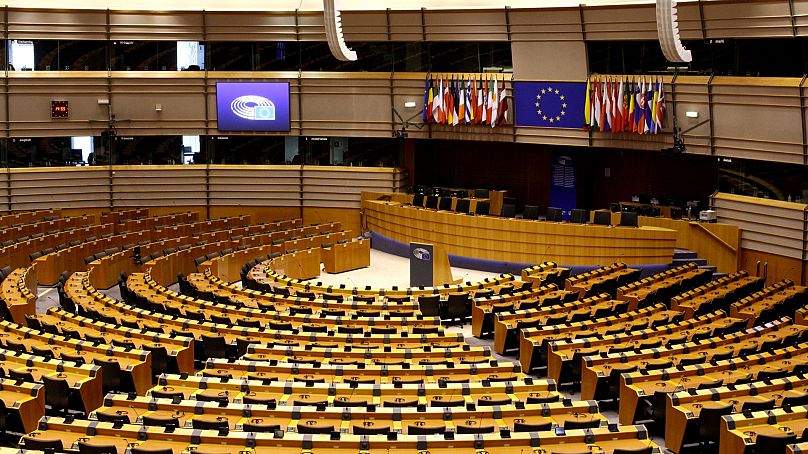 L'intérieur du Parlement européen
