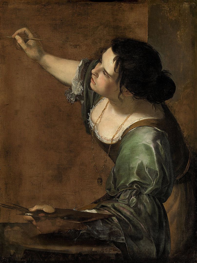 « L'autoportrait comme allégorie de la peinture » ​​d'Artemisia Gentileschi, 1638-1639