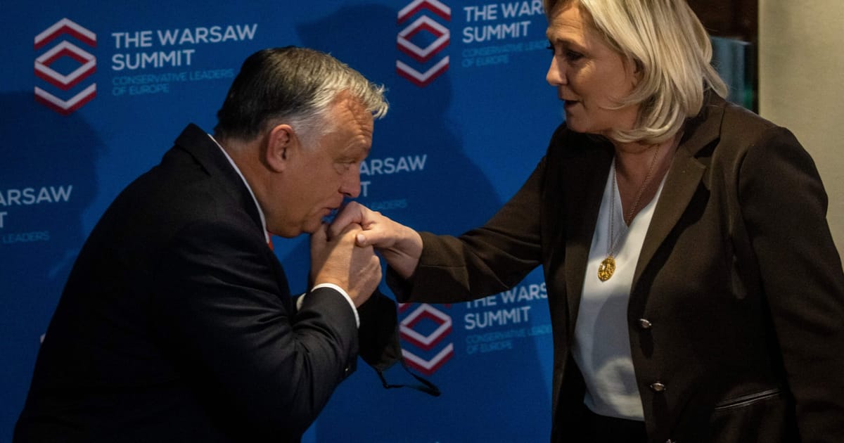 Orbán exhorte Meloni et Le Pen à s'associer et à créer un supergroupe de droite européen