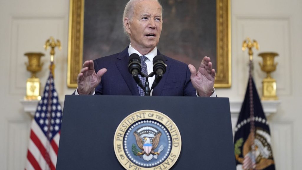 President Joe Biden delivers remarks on the Middle East from the White House, May 31, 2024