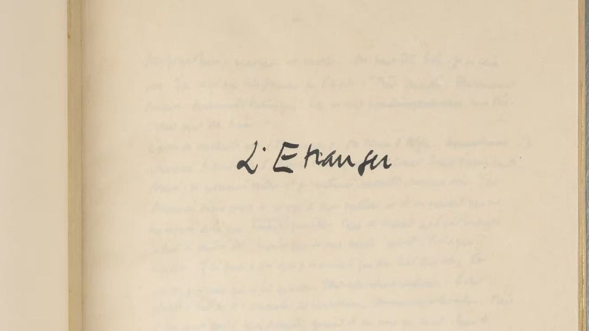 Mysterious manuscript of Albert Camus