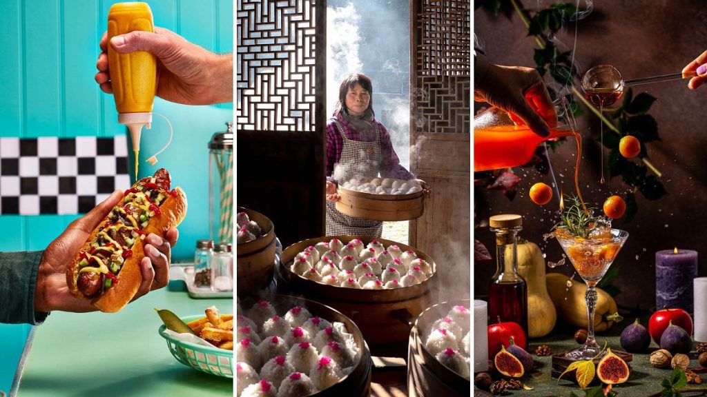 A selection of winning images from this year’s Pink Lady food photographer of the year awards.