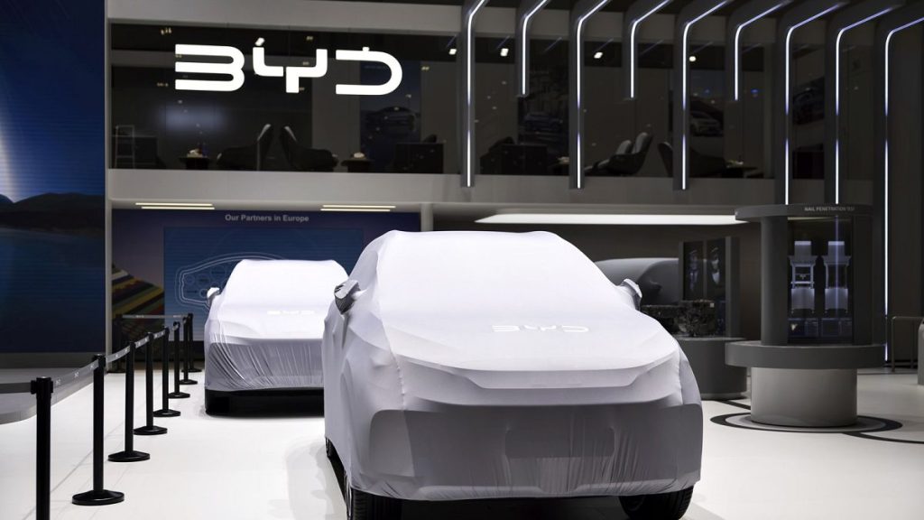 BYD, a Chinese producer of battery electric vehicles, aims to conquer 5% of the EU