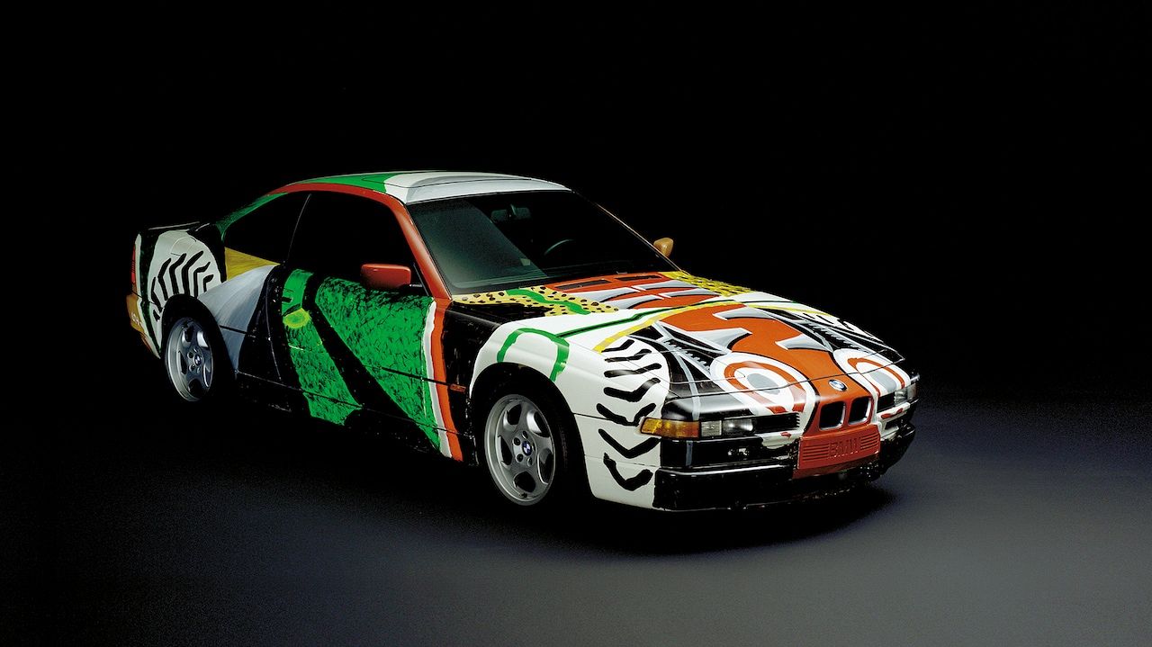 La BMW 850 CSi de David Hockney (1995)