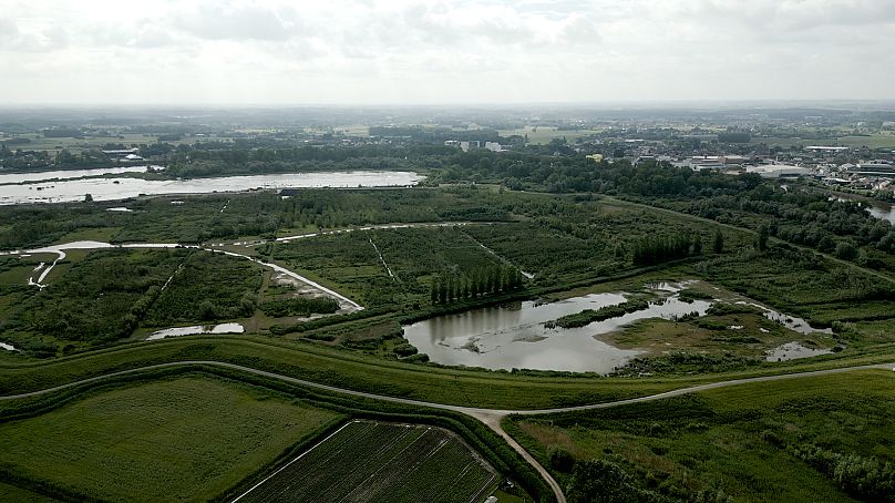 Des zones de contrôle des inondations comme celle-ci contribuent à protéger la vallée de l'Escaut en cas d'onde de tempête.