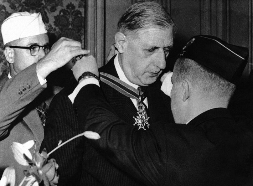 Charles de Gaulle fut le premier président élu de la France sous la Ve République