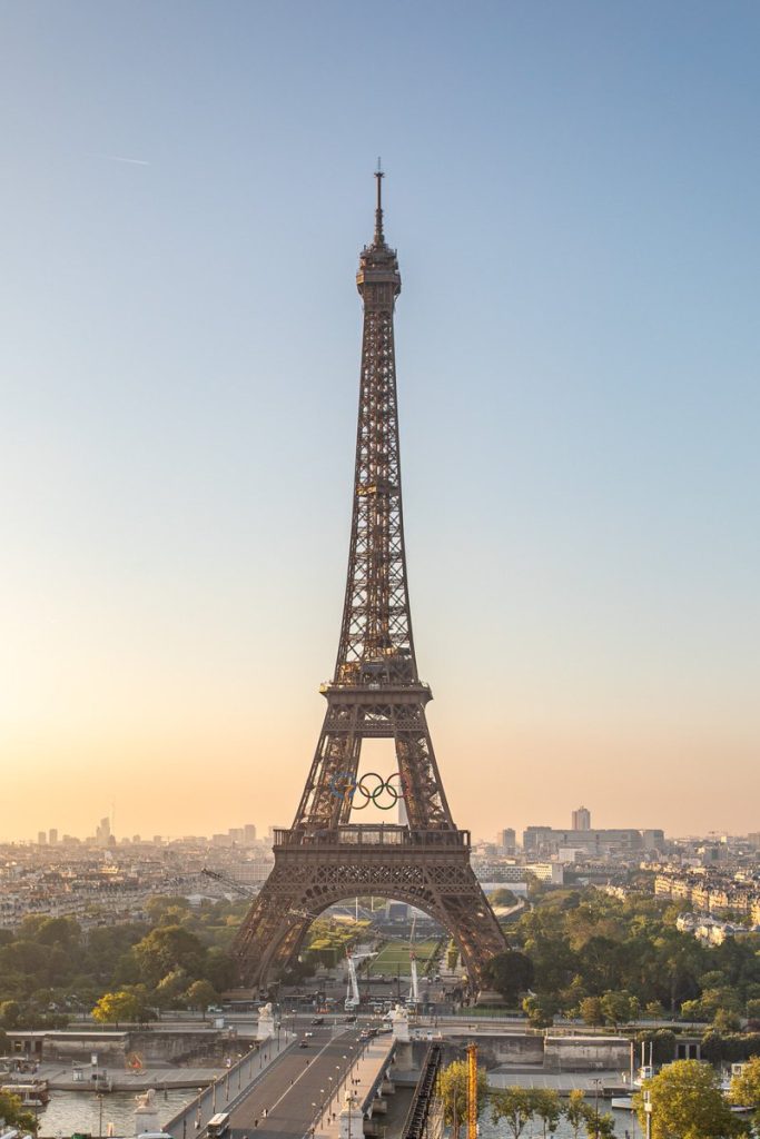 Paris aux couleurs des Jeux.