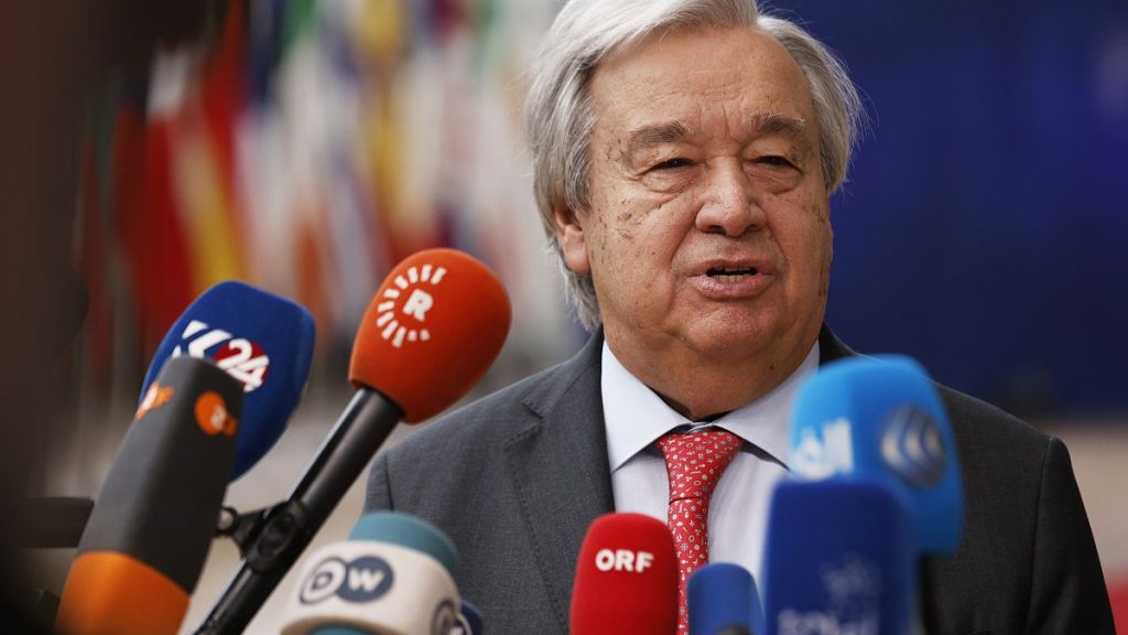 United Nations Secretary-General António Guterres