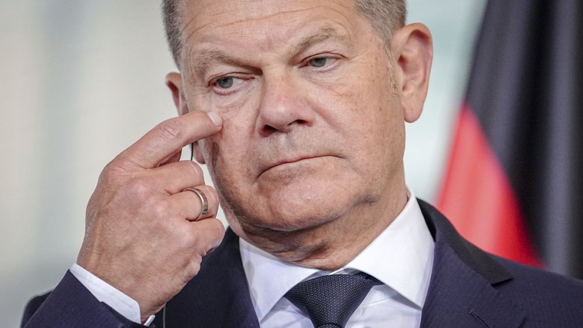 German Chancellor Olaf Scholz