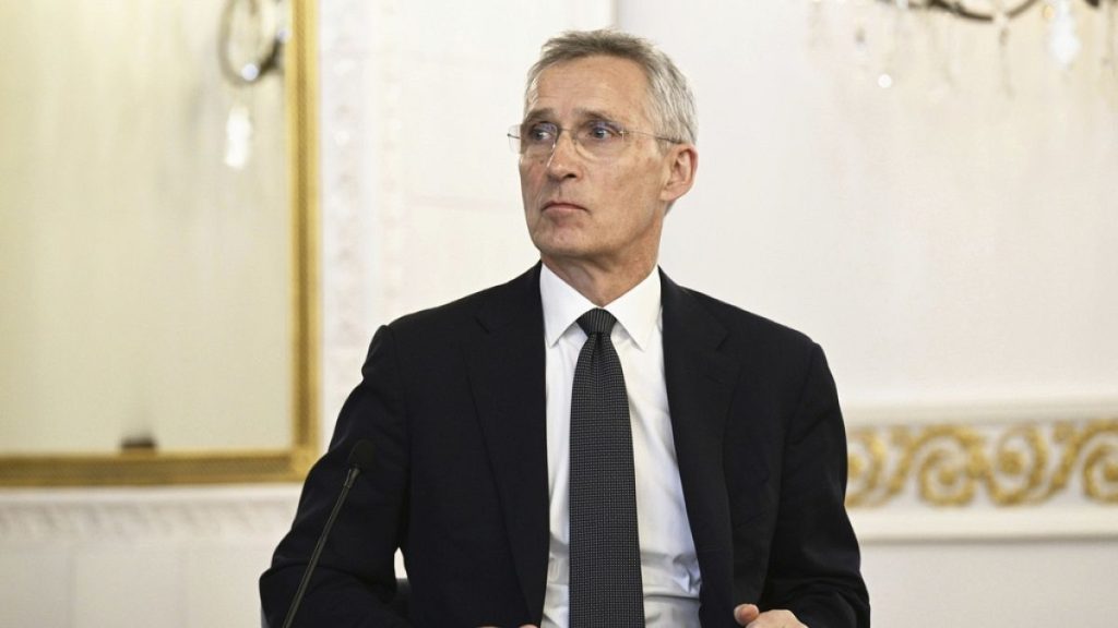 FILE - NATO Secretary General Jens Stoltenberg attends the Atlantic Council of Finland discussion event at the Presidential Palace in Helsinki, Finland, Thursday June 6, 2024.