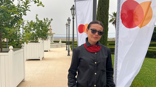 Beatrice Cornacchia, vice-présidente exécutive du marketing et des communications de Mastercard pour l'Europe, s'est entretenue avec Euronews à Cannes