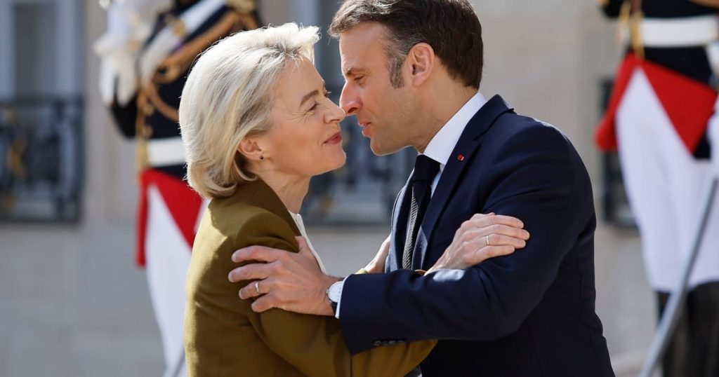 Macron s'apprête à soutenir un second mandat pour von der Leyen