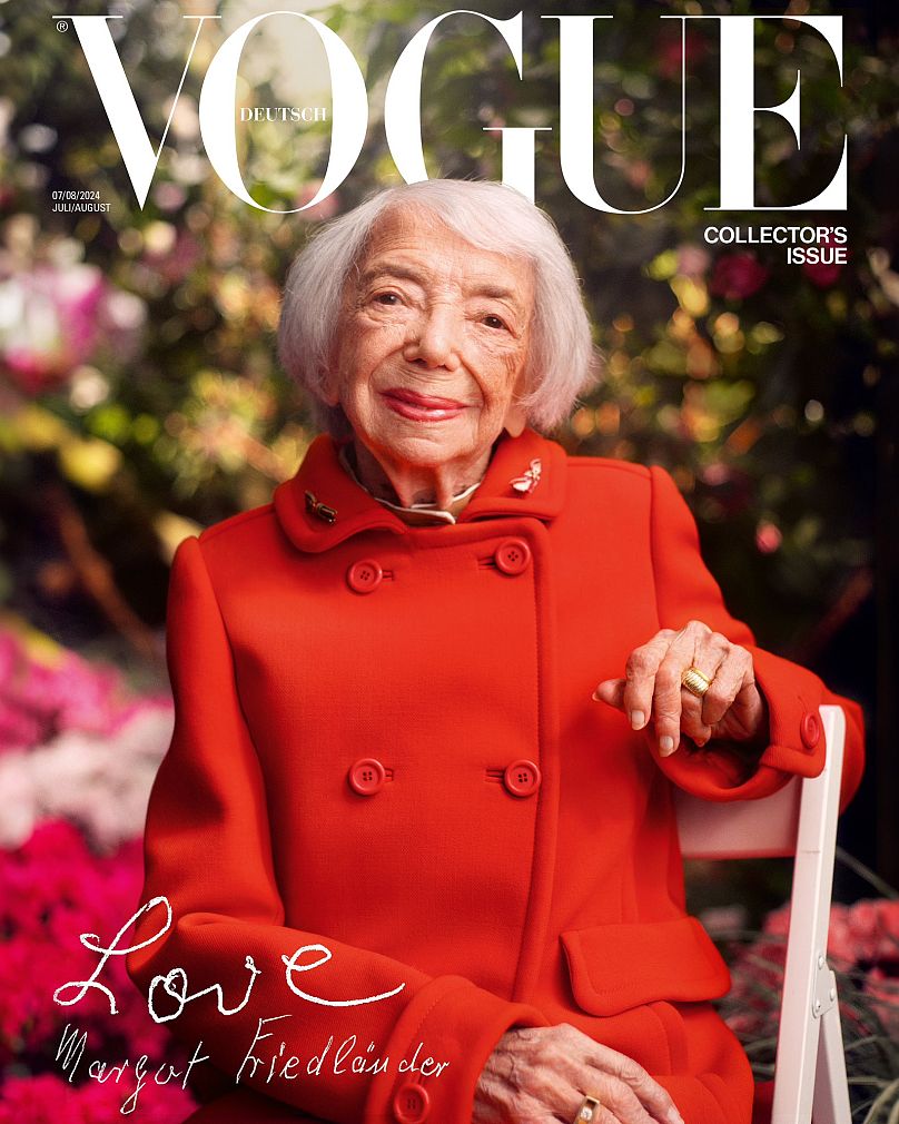 La couverture du numéro de juillet/août de Vogue Allemagne