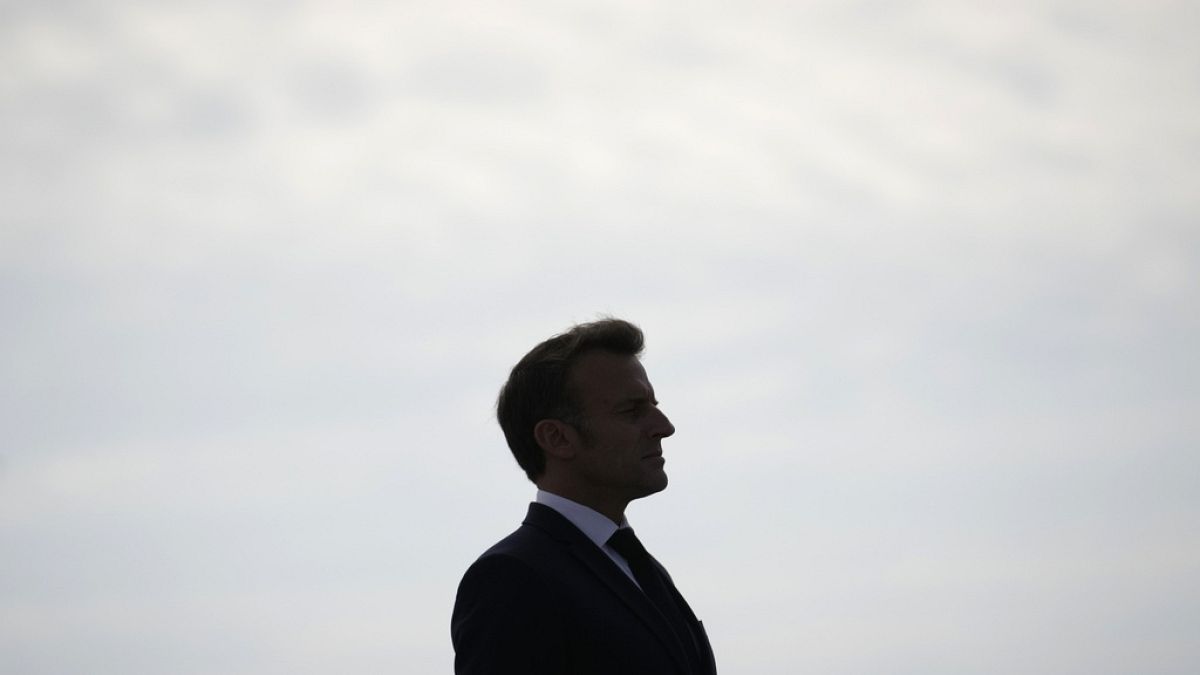 French President Emmanuel Macron on June 18, 2024.