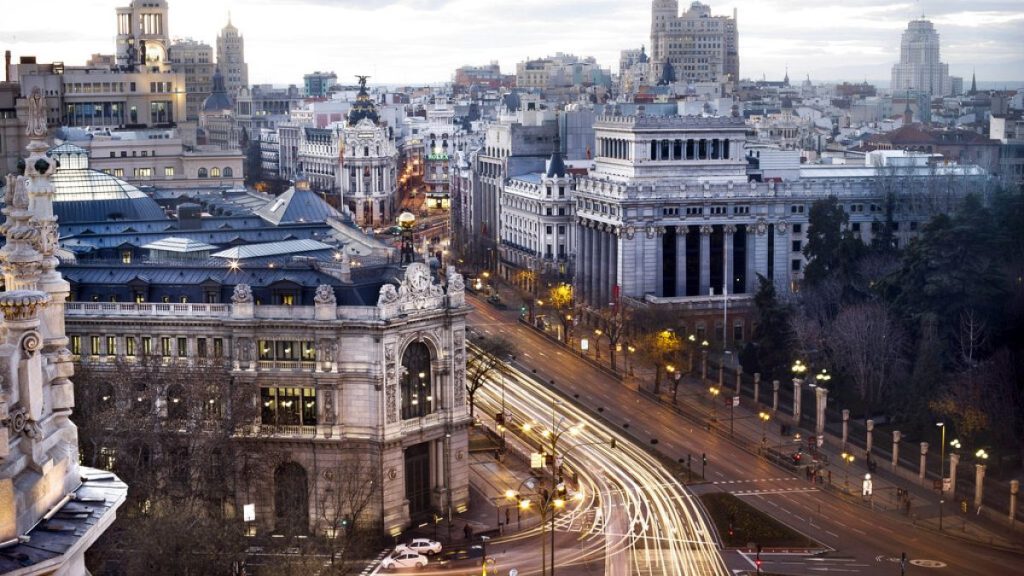 Spanish capital Madrid - merely the largest of 100 EU countries that have joined a mission to go net-zero by 2030