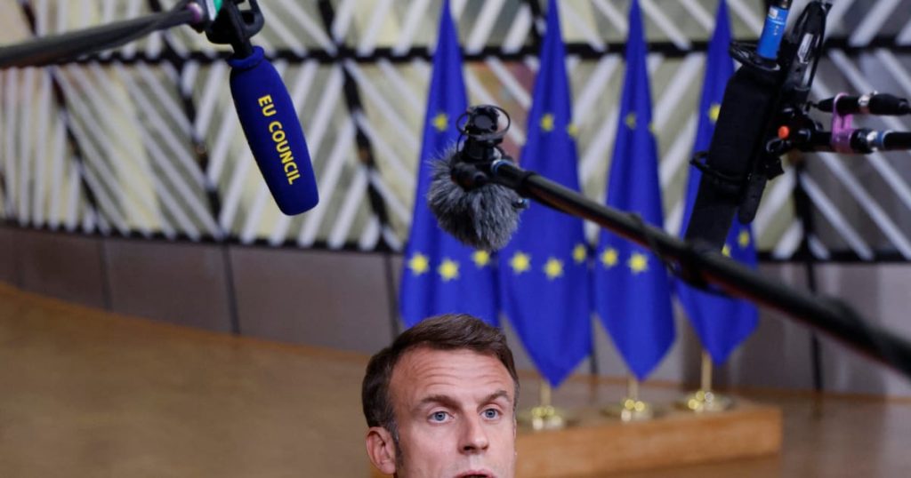 Le pari risqué de Macron crée des problèmes budgétaires majeurs pour l'UE