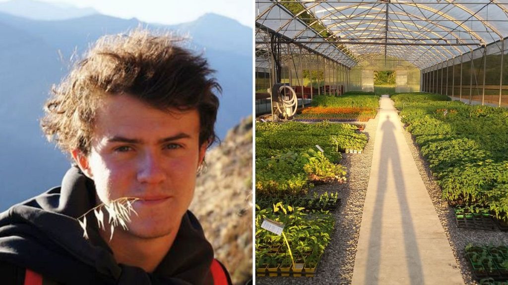 Jean Matthieu Thévenot co-owns an organic vegetable and seedling farm in France