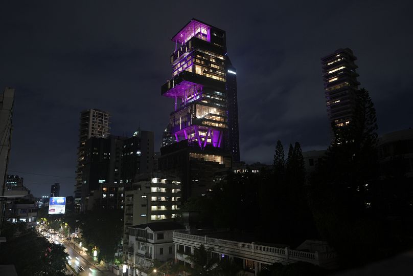 Le manoir Antilia, la maison du milliardaire Mukesh Ambani