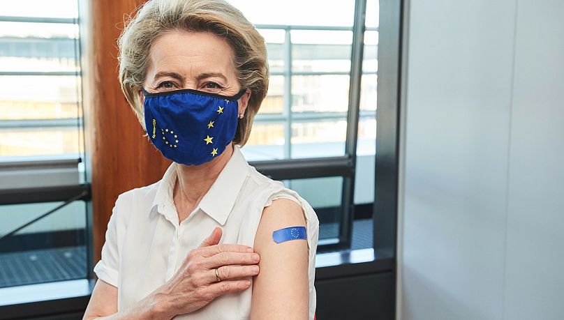 Von der Leyen spearheaded the collective purchase of COVID-19 vaccines for all member states.