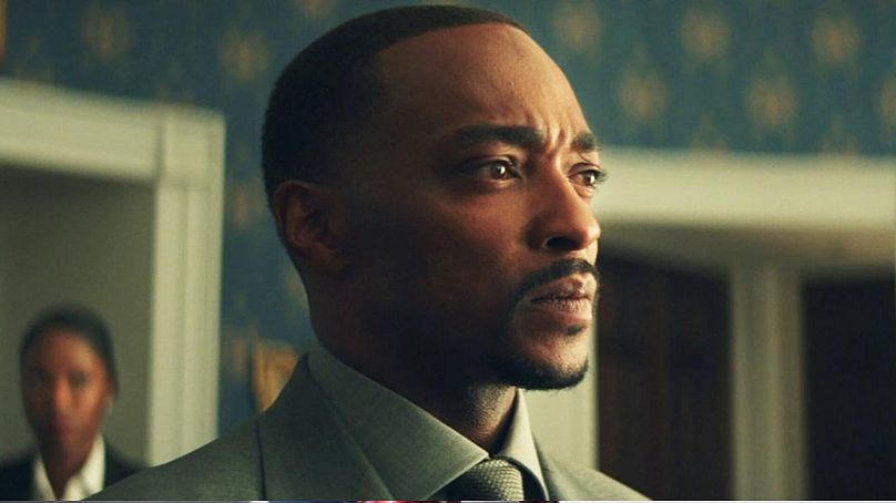 Anthony Mackie dans Captain America : Le Meilleur des mondes