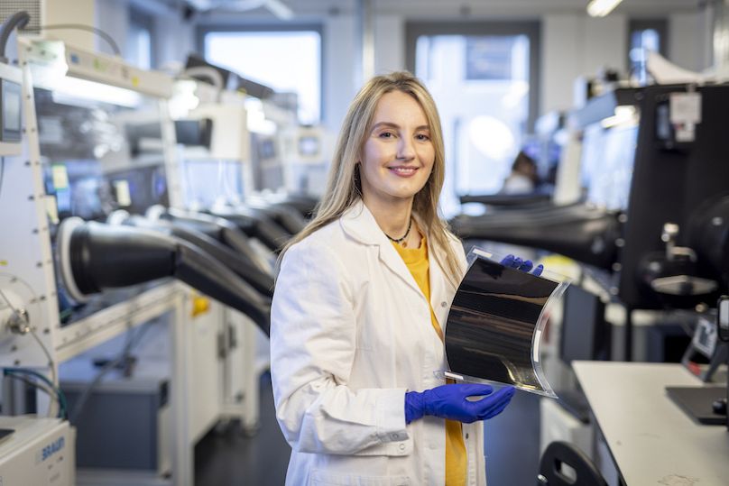 Olga Malinkiewicz et son équipe (PL), lauréats du Prix de l'inventeur européen 2024 dans la catégorie PME.