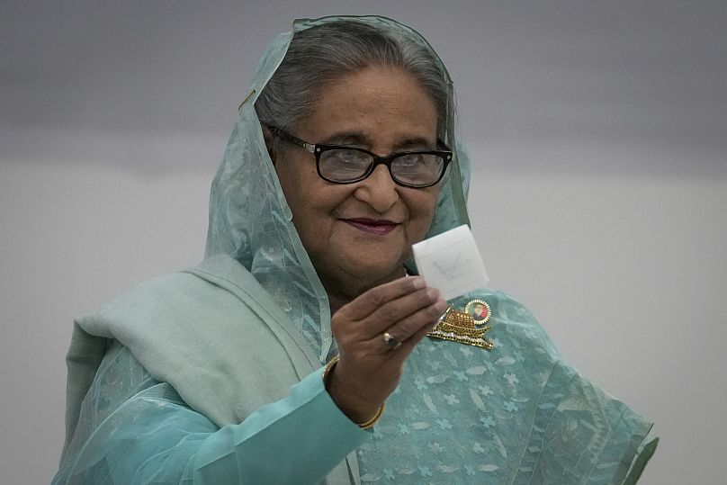 Les manifestants affirment que le système de quotas profite aux partisans de Sheikh Hasina.