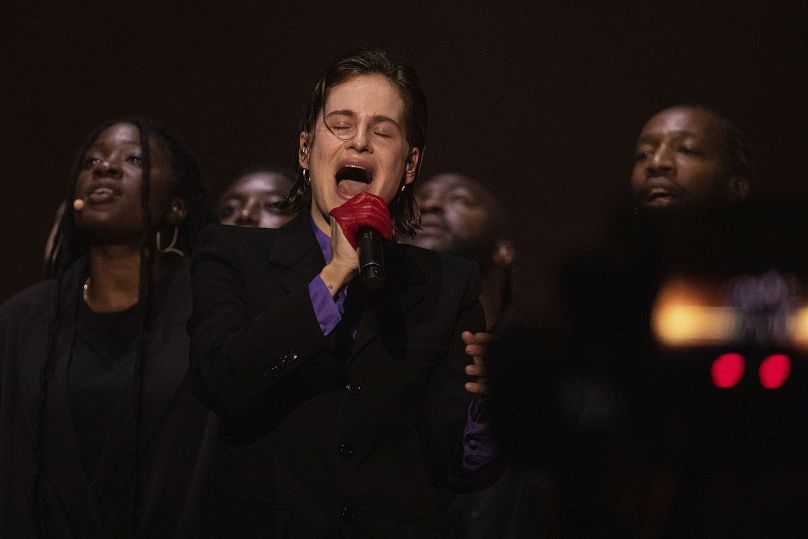 Christine and the Queens en concert en 2021