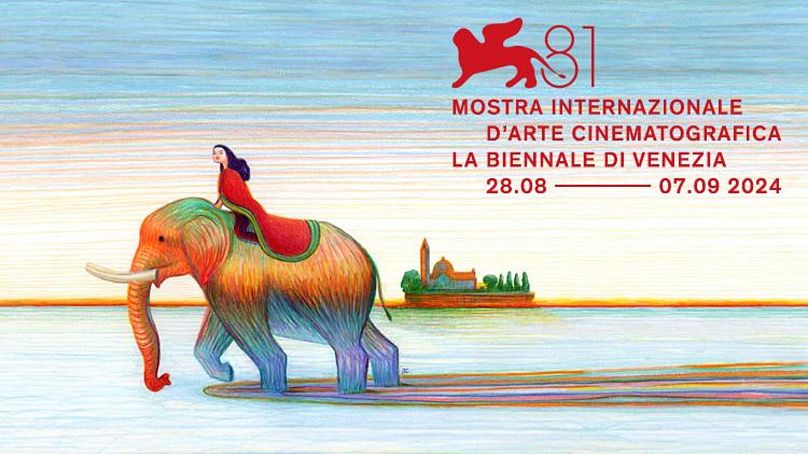 Affiche de la 81e édition de la Mostra de Venise 