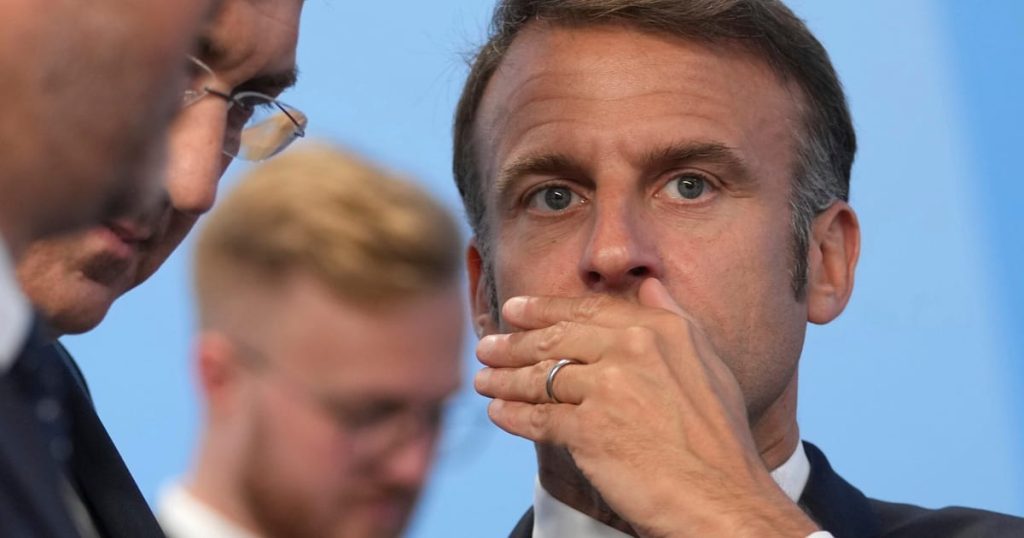 Macron riposte à la tentative de la gauche de gouverner la France