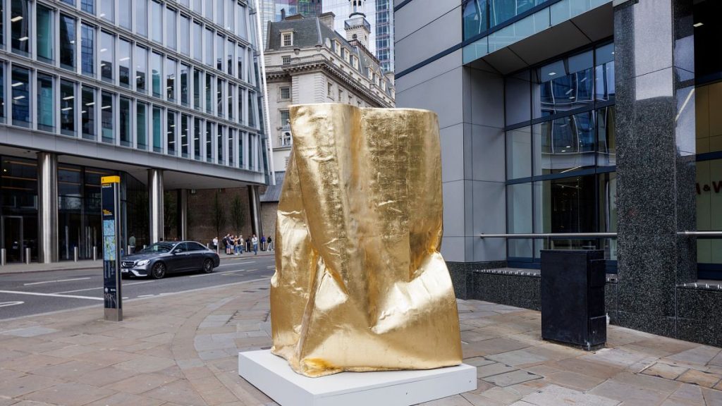 Temple, Richard Mackness, part of the 13th edition of Sculpture in the City.