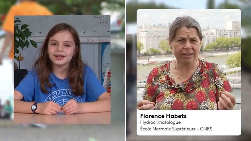 Mona, 9 ans, voulait savoir pourquoi il pleuvait autant en été. La semaine dernière, un expert en hydroclimatologie a répondu à sa question. 