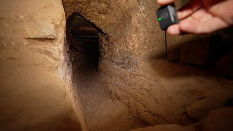 Le réservoir principal de l'aqueduc de Chalandri filtrait l'eau qui coulait dans le centre d'Athènes