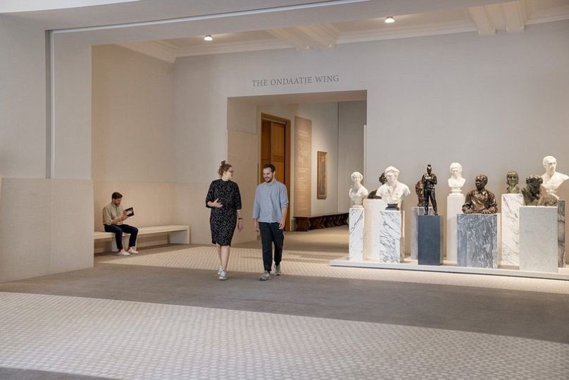 Le nouveau hall d'entrée principal de la National Portrait Gallery de Londres