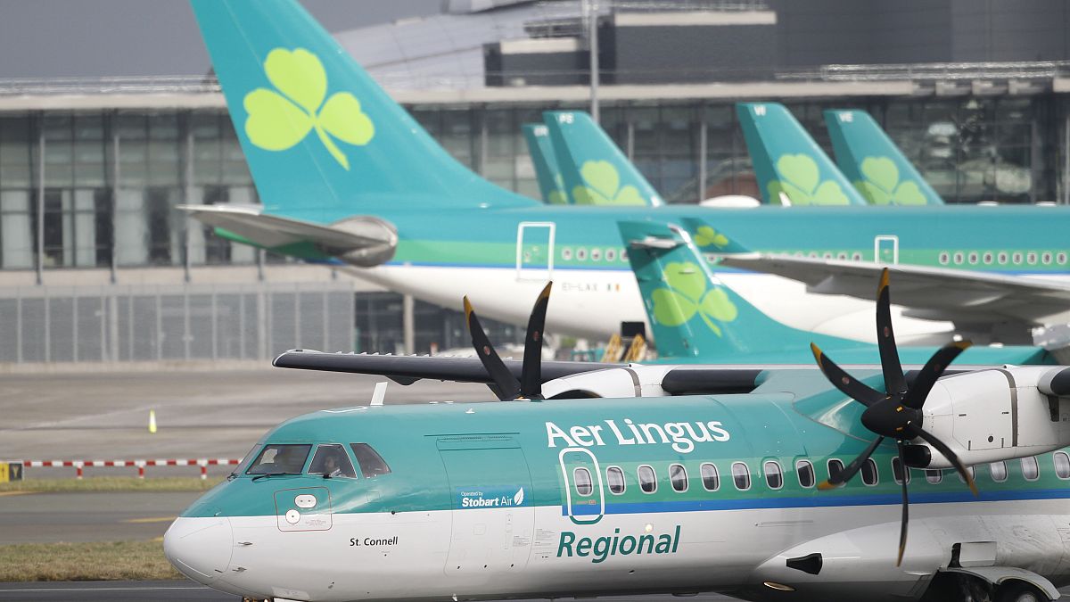 Aer Lingus planes (file photo)