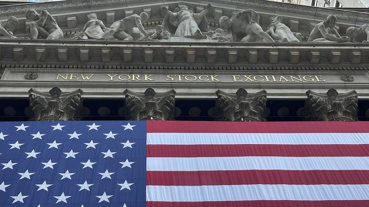 The New York Stock Exchange seen on 3 July - a day before Independence Day